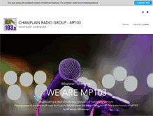 Tablet Screenshot of mp103.com
